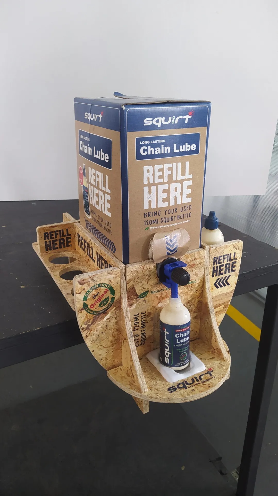 Squirt — Retail Refill Display