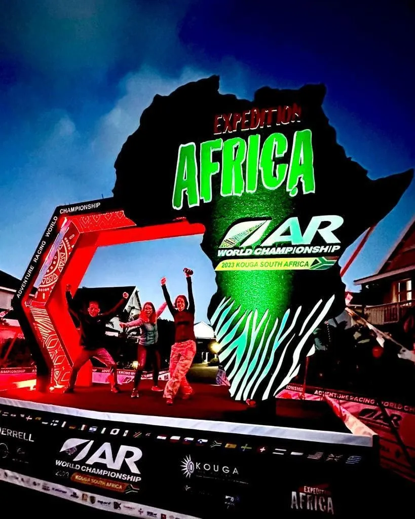 ARWC World Champs Finish Arch