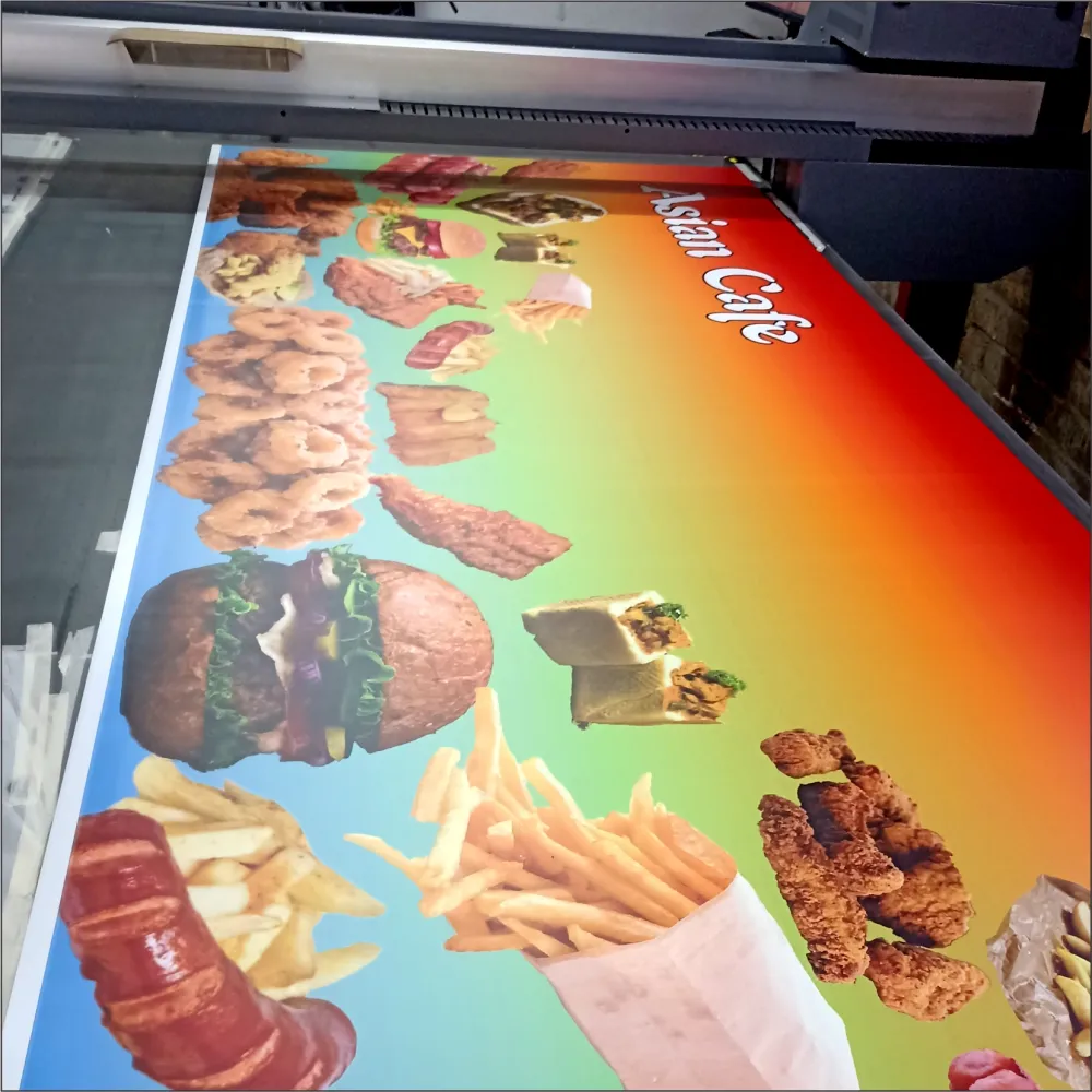 Asian Cafe Hospitality Signage