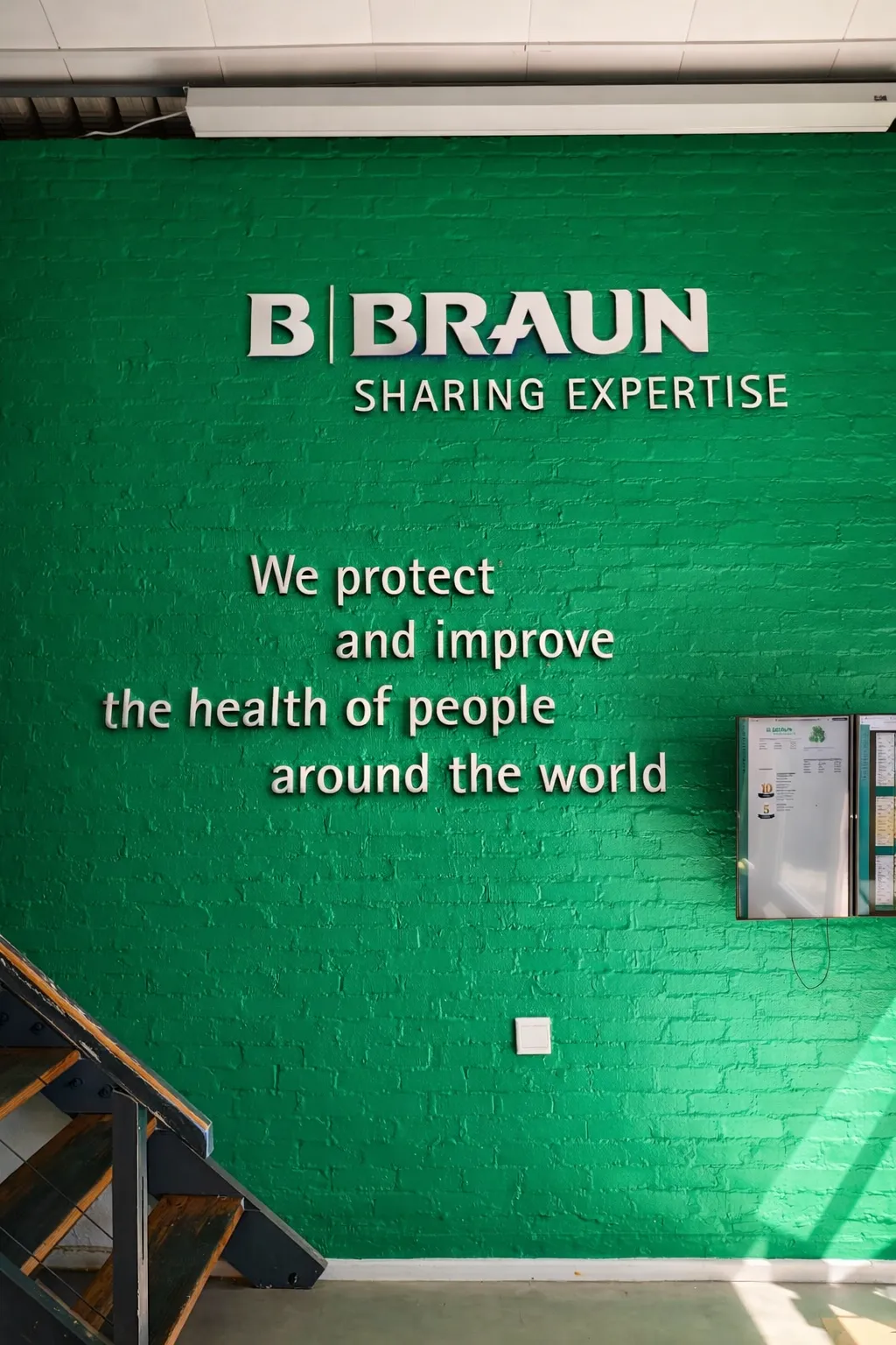 BBraun 3D Letter Signage