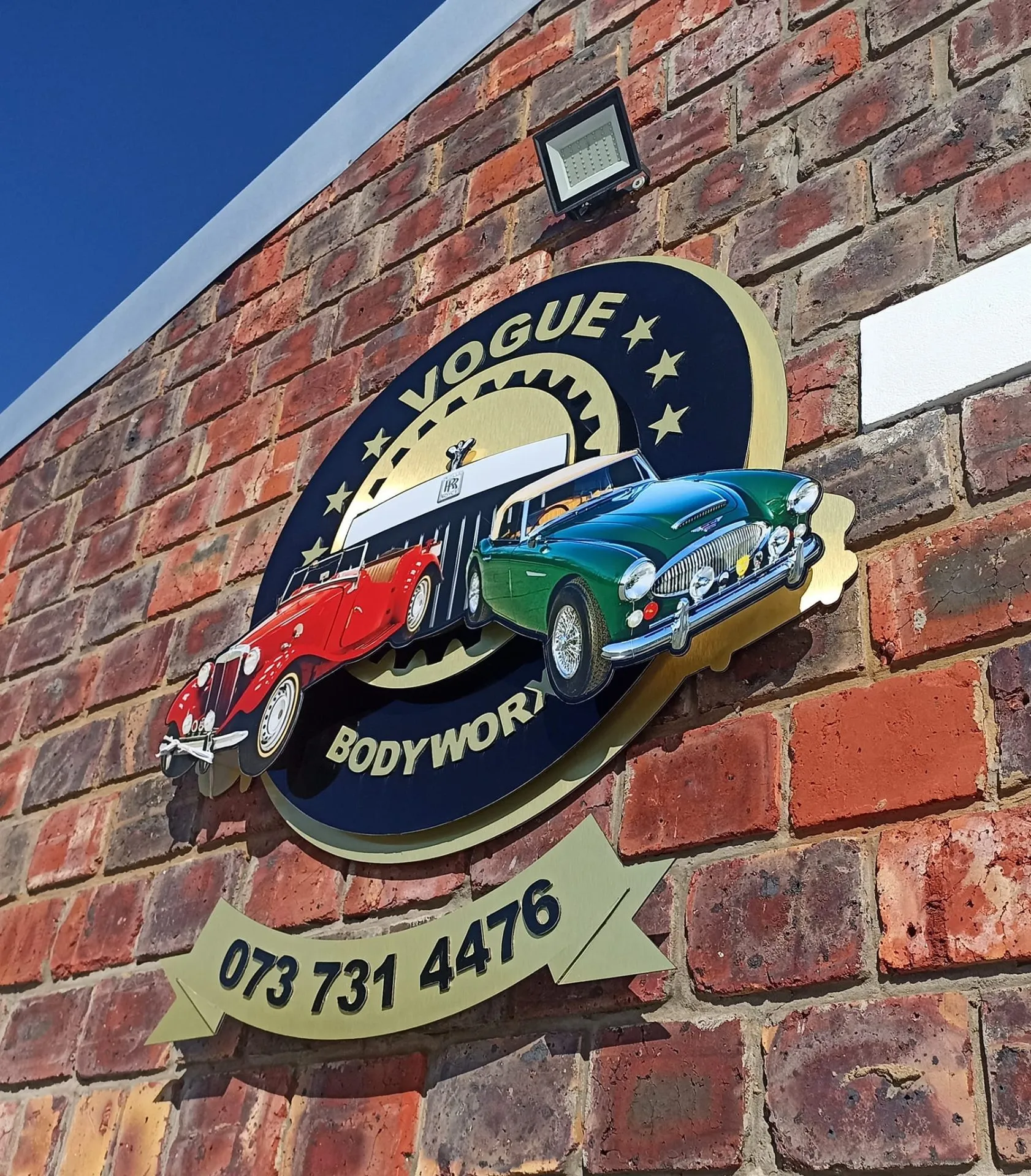 Vogue Bodyworx 3D Signage