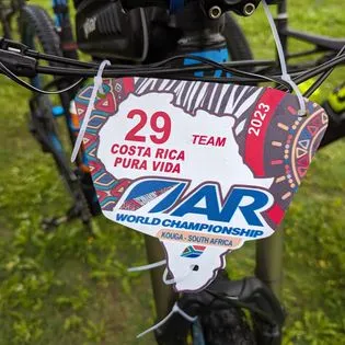 ARWC MTB Team Number Plates