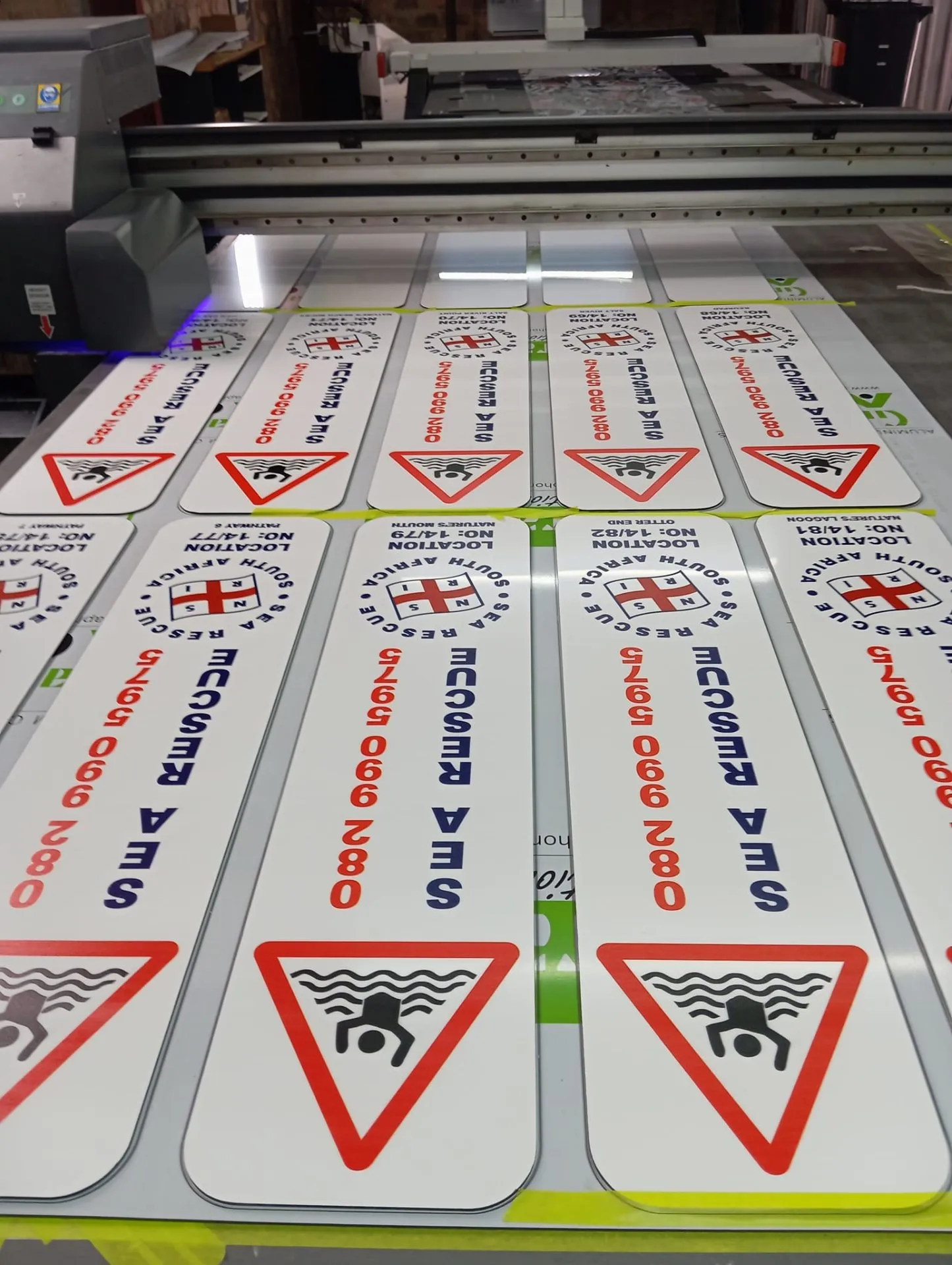 NSRI Sea Rescue Location Signs