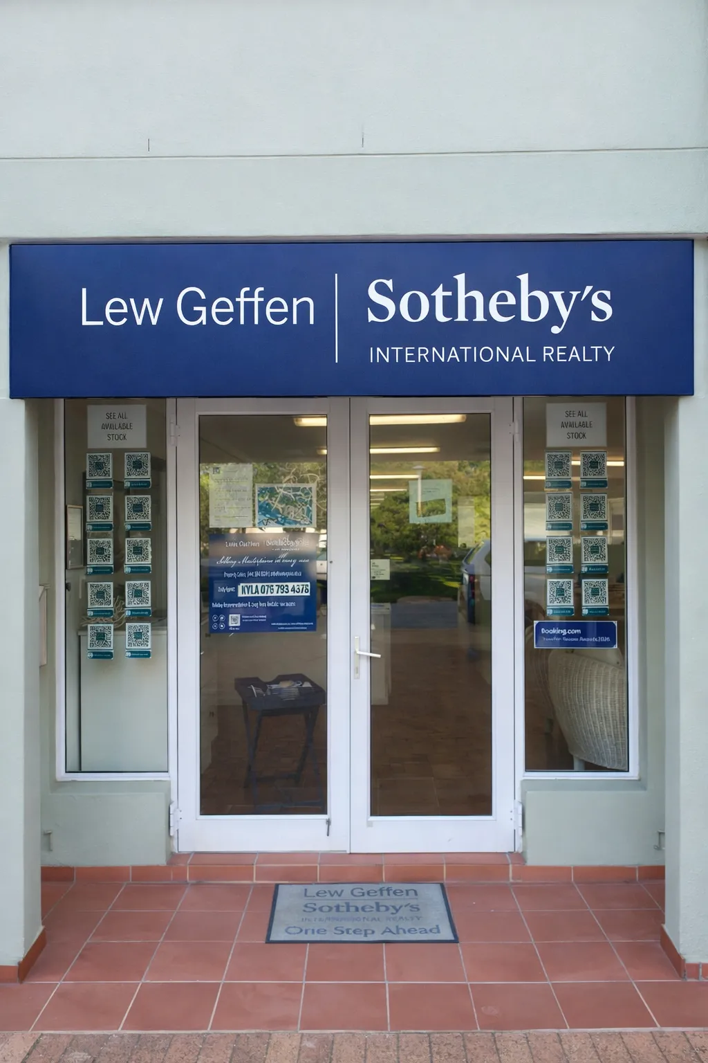Lew Geffen Sotheby's — Entrance Fascia by Day