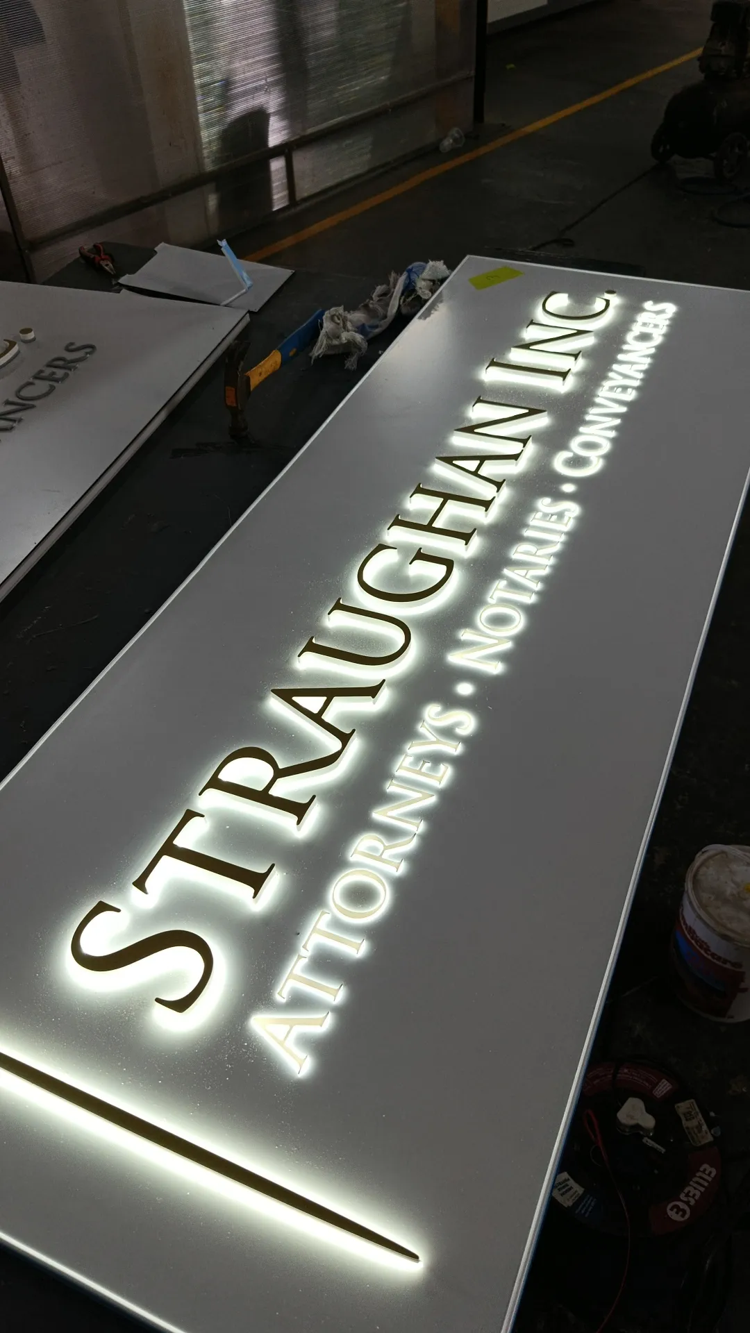 Straughan Inc. Halo-Lit Build
