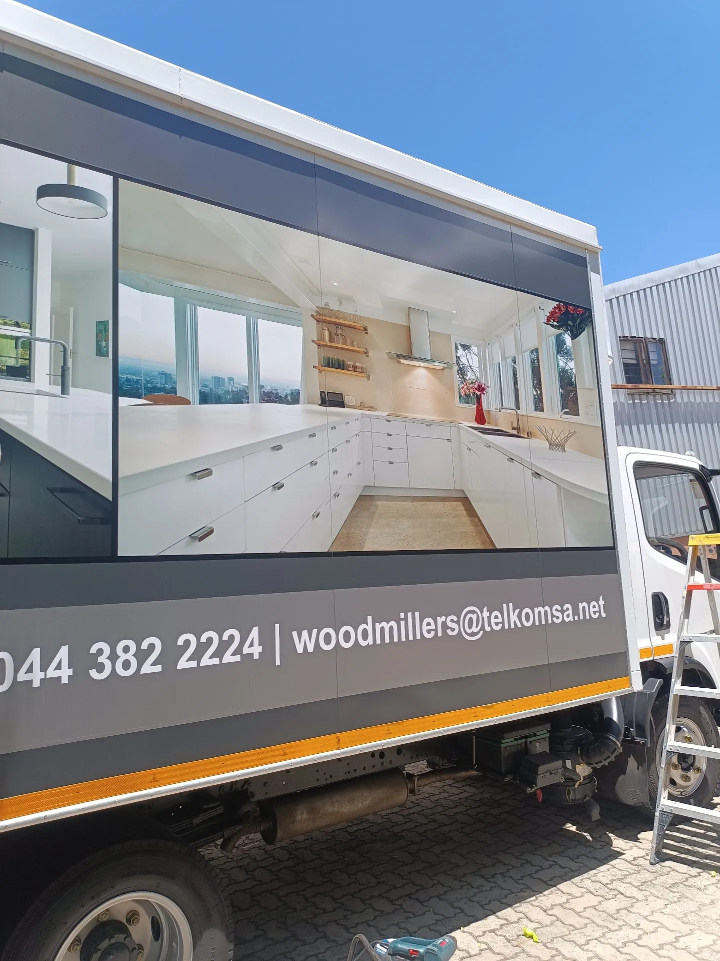 Woodmillers Truck Full Wrap