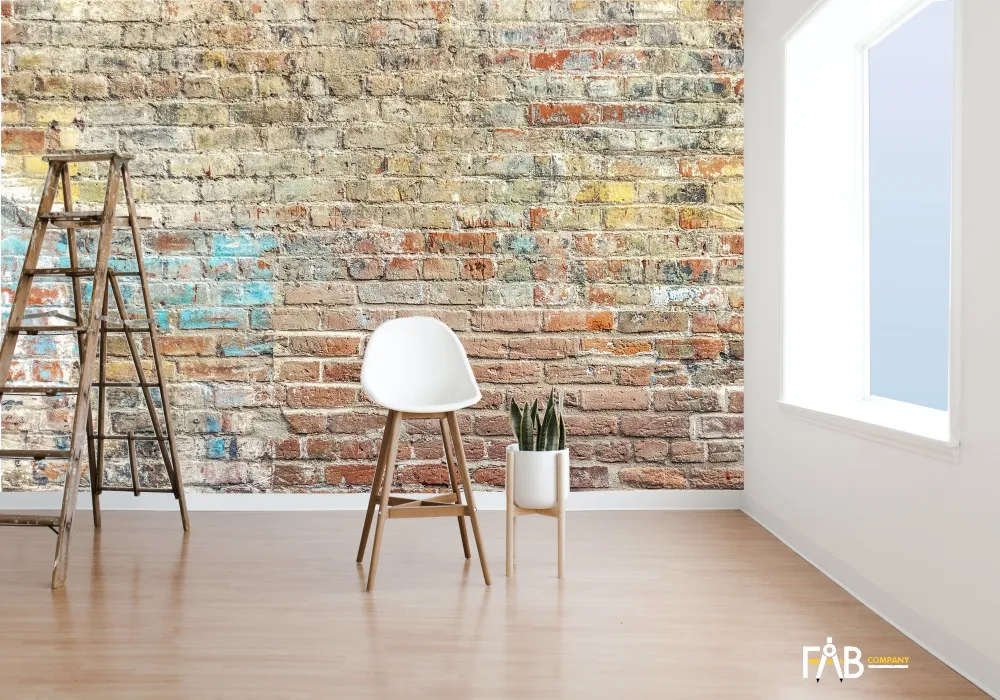 Brick Texture Commercial Wallpaper