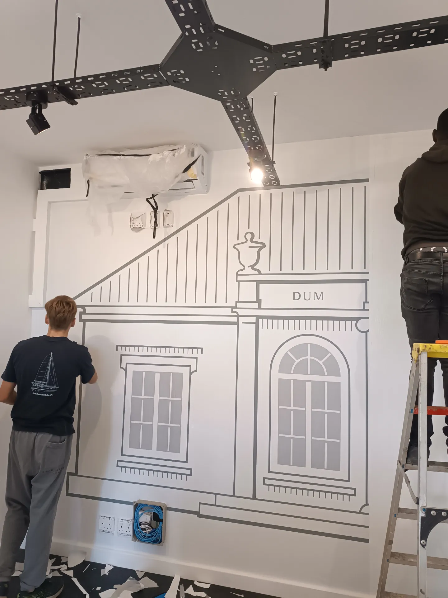 Engel & Völkers Feature Wall Installation