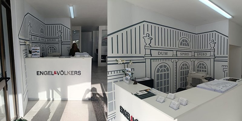 Estate Agent Wall Paper - FAB Signage